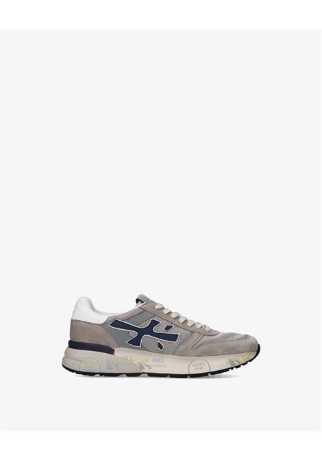 Sneakers Premiata Mick 8001 in pelle scamosciata e tessuto grigio PREMIATA | Scarpe | MICK VAR8001